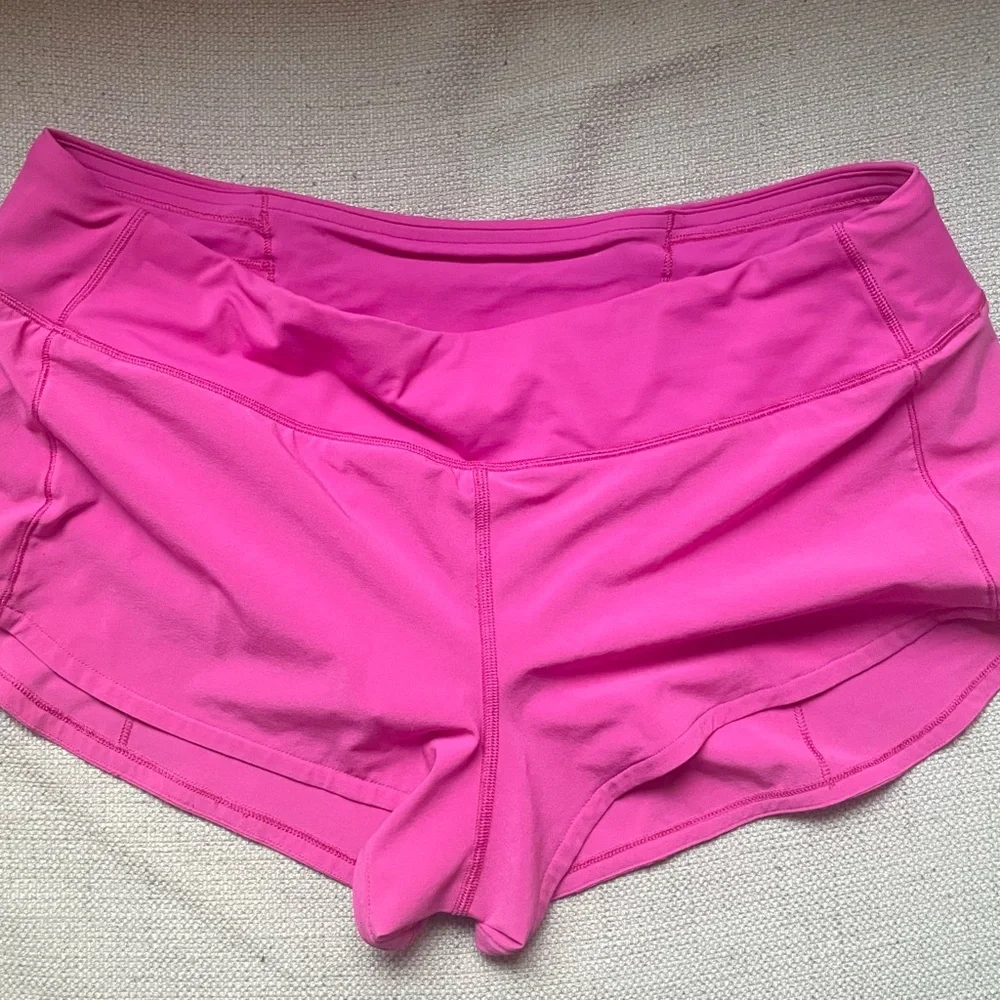 lululemon athletica Hot Pink Women's Running Shorts